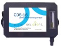 DEL Ozone's CDS-16 is the most compact spa ozonator on the market today.  If space is an issue, this unit measures in at 5.75" x 3"W x 2"D, 1 lb